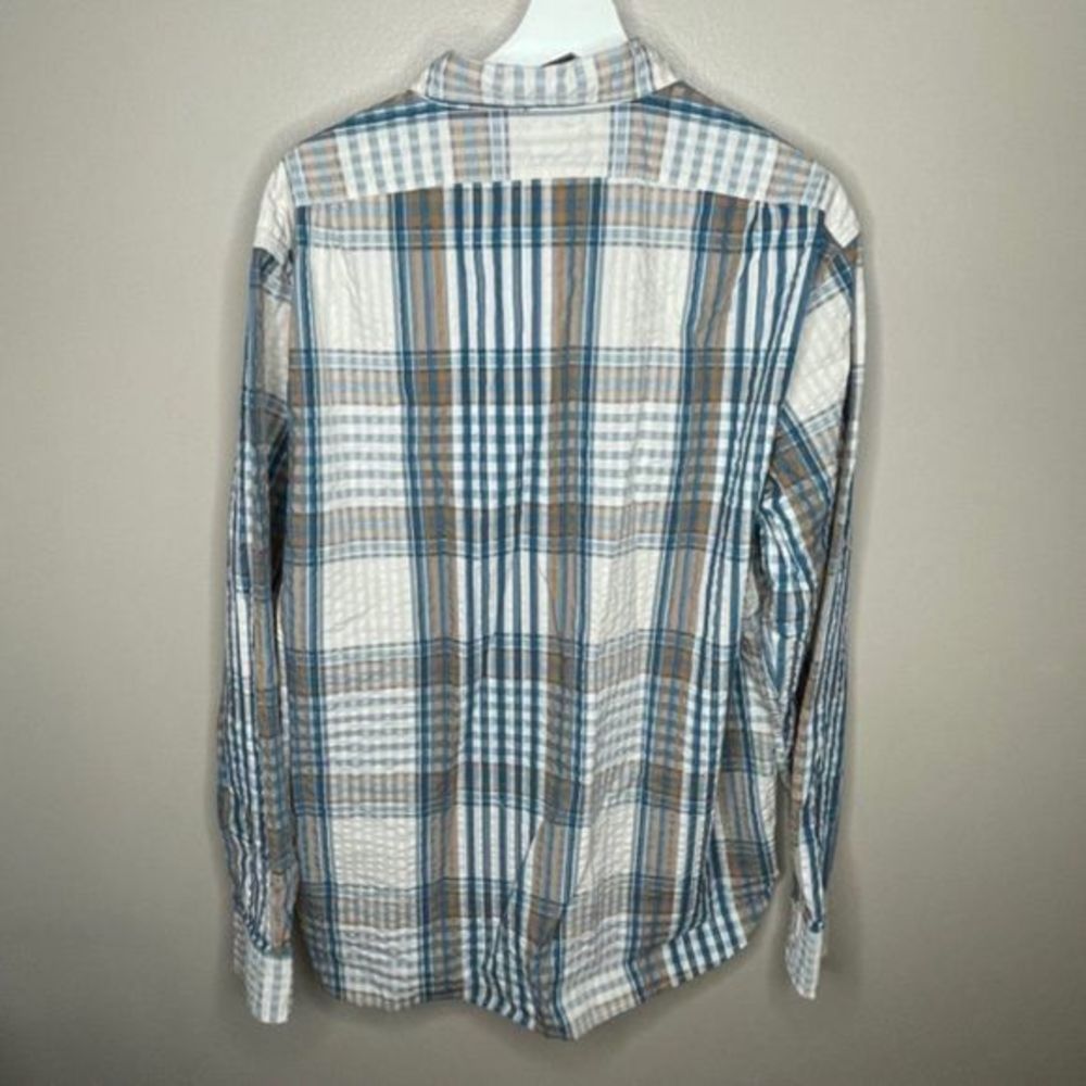 Wallace and Barnes Blue Plaid Shirt - Picture 3 of 3